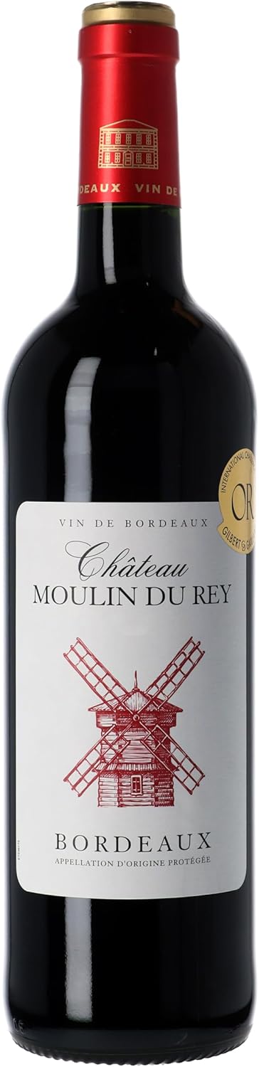 Wein-Präsentkörbe - La Grande Vinothèque - Châteaux Bordeaux - Weinprobepaket - Weinauswahl 6 Flaschen Rotwein mit Goldmedaille aus Bordeaux, Frankreich (6 x 0,75 l) – Bild 3