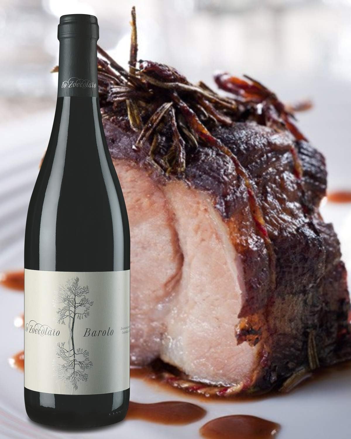 Wein-Präsentkörbe - Lo Zoccolaio Barbera d'Alba + Langhe Baccanera + Barolo – 3 Flaschen – Italien Wein Holzkiste Barbera Dry (3 x 0,75 l) – Bild 5