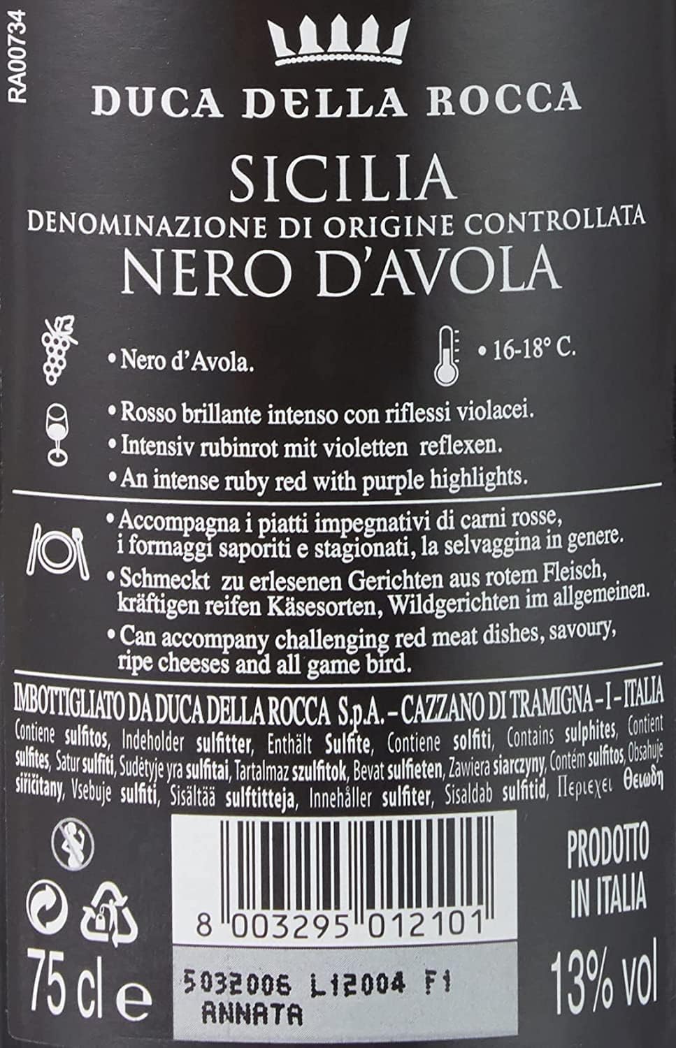 Wein-Präsentkörbe - Das Wine Guys Geschenkset „Rustico“ mit Wein und Salzgebäck in toller Geschenkbox. Geschenkset mit edlem Rotwein aus Sizilien (1 x 0,75 L) und feinen Grissini aus Italien – Bild 5