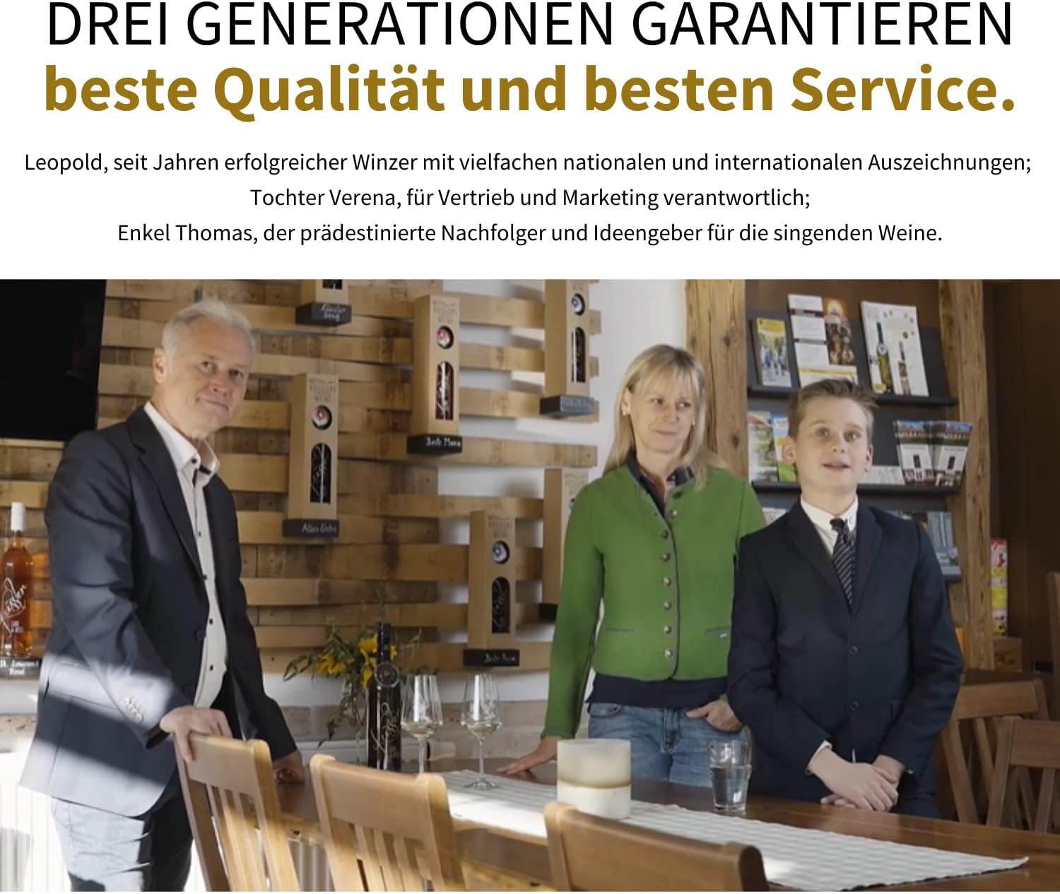 Wein-Präsentkörbe - Singender Wein zum Geburtstag – Ein Cuvée Weiß mit eigenem Geburtstagslied – in nachhaltiger Geschenkbox – Das ideale Weingeschenk! – Bild 5