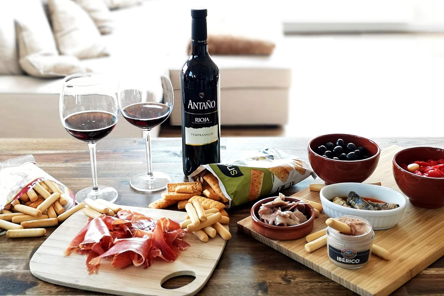 Wurst-Präsentkörbe - Geschenkbox, spanische Geschenke, Tapas, Geschenk für Feinschmecker und Spanien-Fans, Pata negra – Bild 6