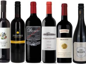 Wein-Präsentkörbe – The Wine Guys Europe Red Wine Journey Probierpaket, sortiert 6 x 0,75 l