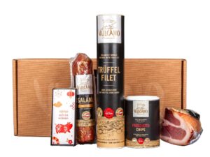 Geburtstags-Präsentkörbe – Deluxe-Geschenkbox, Geschenk mit feinen Köstlichkeiten, als Geschenk verpackt, ideal für Genießer und Feinschmecker, tolles Geschenk für Männer und Frauen