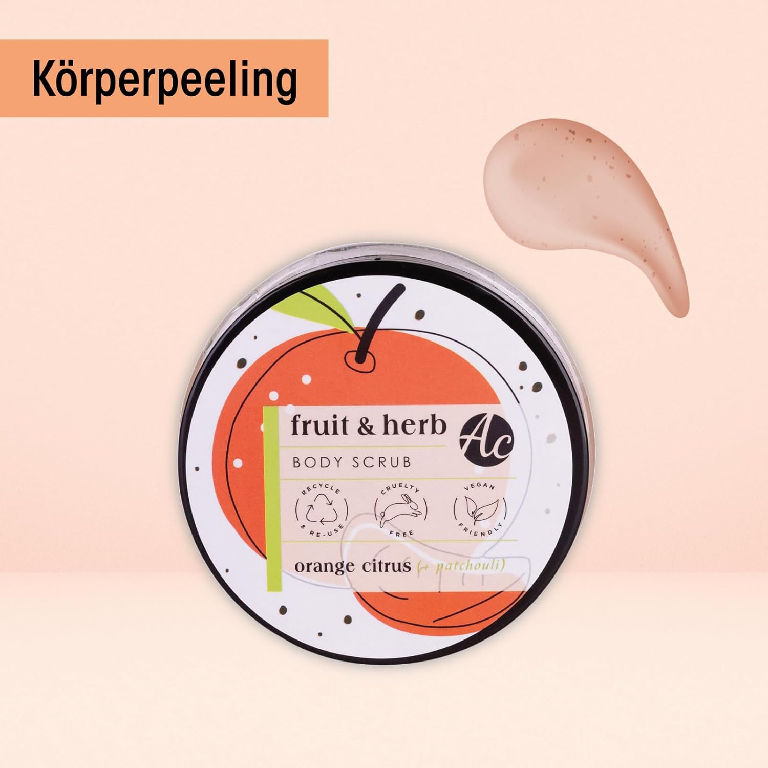 Geburtstags-Präsentkörbe - Accentra – Duschset Geschenkset für Frauen Obst & Kräuter im schönen Geschenkkorb, 5-teiliges Badeset Geschenk mit Duschgel, Körperlotion, Peeling, Badesalz & Netzschwamm – Fruchtige Geschenkidee mit Duft – Bild 7