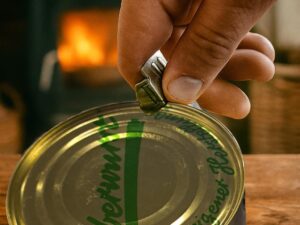 Wurst-Präsentkörbe – Hausmacher Wurst-Geschenkset – 5 Sorten im Set (Leberwurst, Lyoner, Bierwurst, Bratwurst, Schwartenstomen) – mit Dosenöffner – deutsche Metzgerqualität, 5 x 400 g Dosen