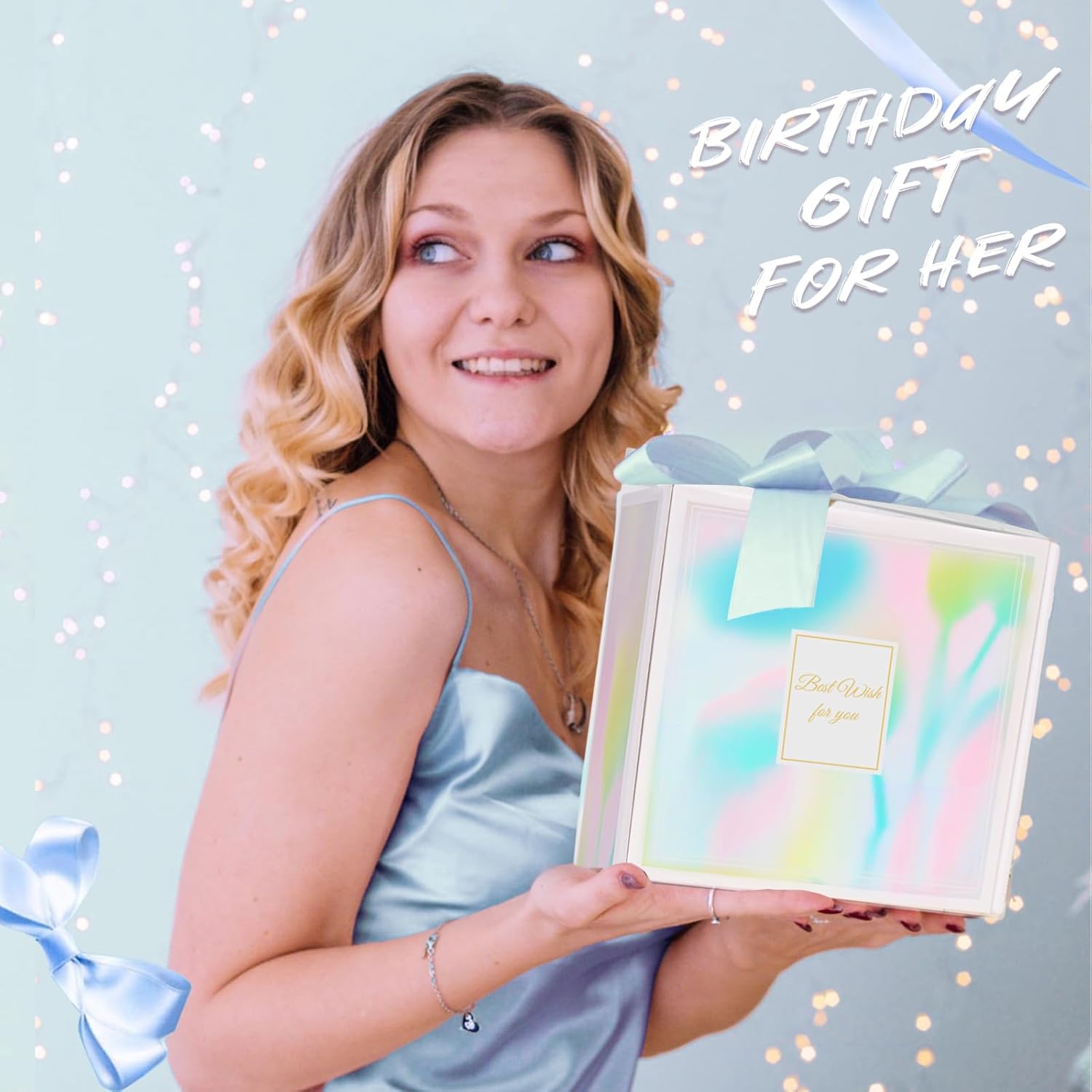 Geburtstags-Präsentkörbe - Geschenke zum 40. Geburtstag für Frauen, Geschenke zum 40. Geburtstag für sie, Happy Basket Geschenkideen für 40 Jahre alte Frauen, Geschenkkörbe, Verwöhnung, Geboren im Jahr 1984, Freunde, Mutter – Bild 7