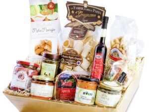 Geburtstags-Präsentkörbe – Delikatessen Italienisches Delikatessen-Gourmet-Geschenkset, Geschenkkorb, Buongustaio, alkoholfrei – Bella Italia