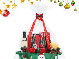 Geburtstags-Präsentkörbe – Weihnachtsgeschenkkorb – dekorativer Geschenkkorb für Familien und Universitäten, dekorative Box mit für Meetings, Feiern, Geburtstage, Damen und Herren