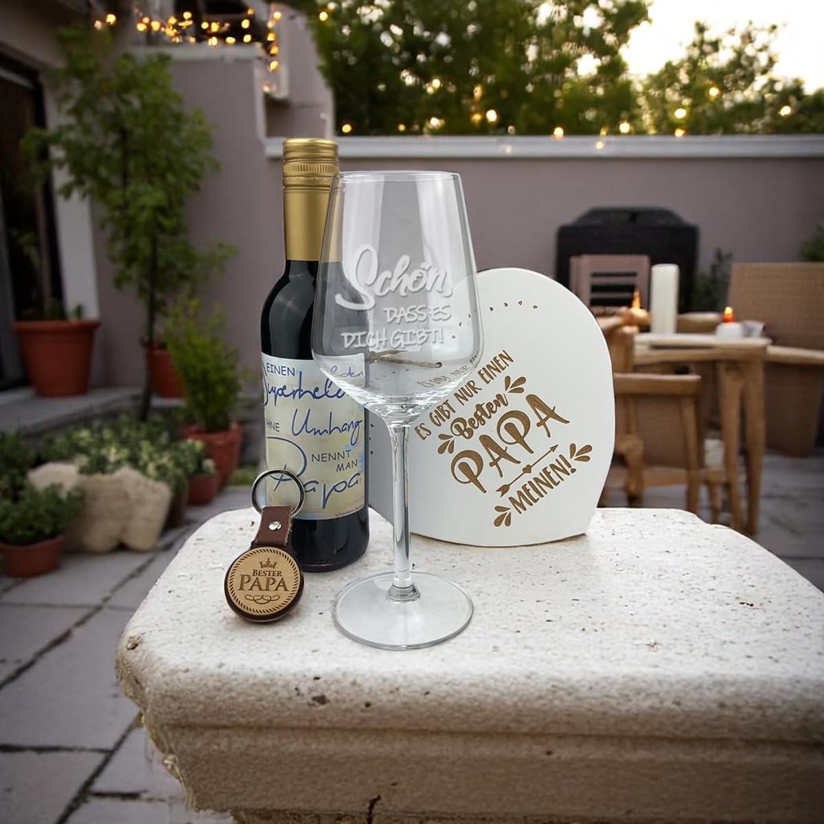 Wein-Präsentkörbe - Geschenke für Papa (Auswahl), Bester Papa, Geschenk Vatertag, Auswahl: Geschenk 20 – Bild 3