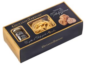 Wein-Präsentkörbe – FREUND Mit Trüffel „Voglia di Tartufo“ | Weiße Tagliatelle und Trüffelsauce