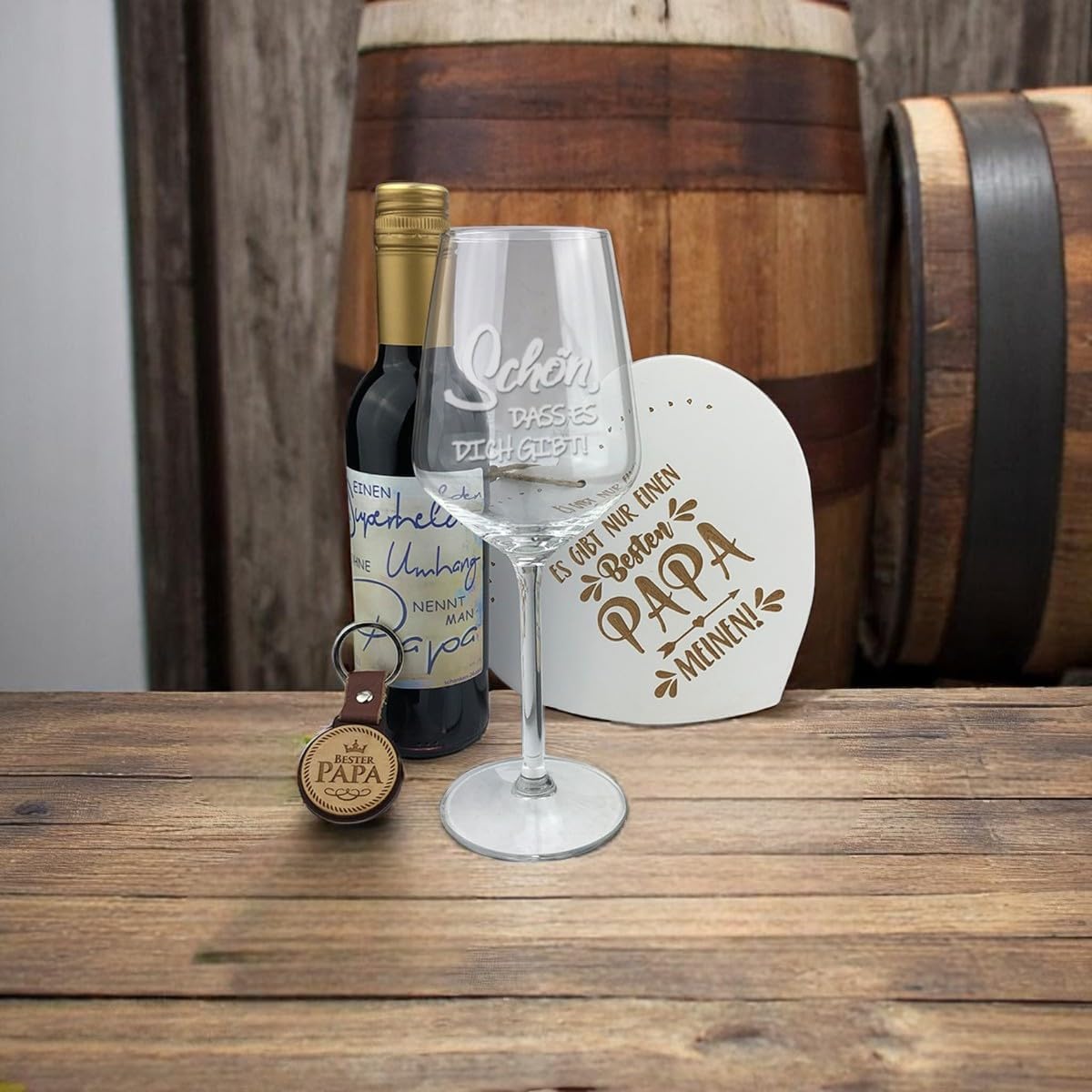 Wein-Präsentkörbe - Geschenke für Papa (Auswahl), Bester Papa, Geschenk Vatertag, Auswahl: Geschenk 20 – Bild 2