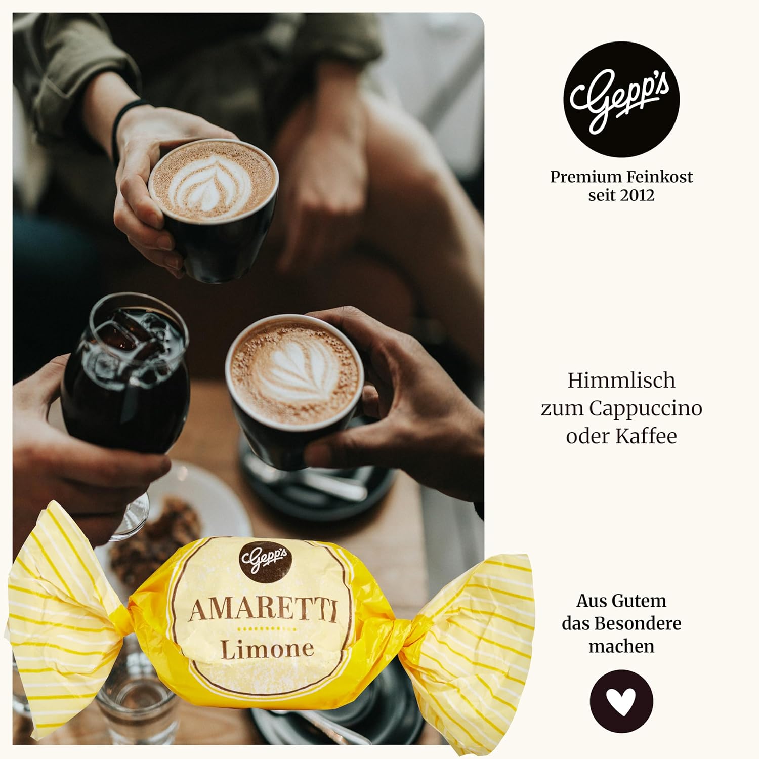 Geburtstags-Präsentkörbe - Gepp's Feinkost Wundertüte „Statt Blumen“, Geschenkbox als Dankeschön, Geburtstagsgeschenk für Kollegen, kleines Geschenkset mit Kräutersalz, Marmelade, Pralinen, Geschenkidee für Männer und Frauen – Bild 6