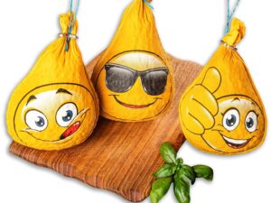 Wurst-Präsentkörbe – Wurstbaron Salami-Set Lachende Gesichter 3 x 220 g