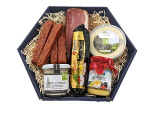 Wurst-Präsentkörbe – Schwarzwald Art Adler Geschenkkorb Präsentkorb Brot „SchwarzwaldArt“