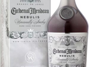 Wein-Präsentkörbe – Cardenal Mendoza Nebulis Brandy de Jerez, Rare Cask Finished, (1 x 0,7 Liter) 40 % Vol – Mehrfach preisgekrönter Premium-Brandy in hochwertiger Geschenkbox, handgefertigtes Produkt mit limitierter Produktion