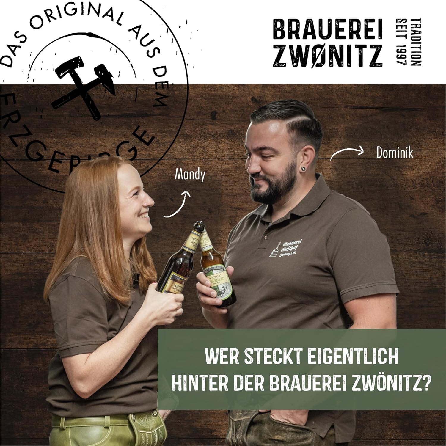 Bier-Präsentkörbe - Brauerei Zwönitz - Helles Bier 6er Set in lustigen Sprüchen Bierflaschen 0,5 L / Vollbier Light / Geschenke für Bierliebhaber / Männergeschenke – Bild 7
