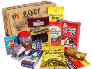 Wurst-Präsentkörbe – DDR-Paket Weihnachten, Ostprodukte Ostpaket, Geschenkset Weihnachtsspezialitätenpaket