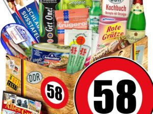 Geburtstags-Präsentkörbe – ostprodukte-versand Ostpaket L/Spezialbox/Nummer 58/Geschenkkorb für Sie