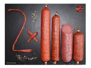 Wurst-Präsentkörbe – Salamipaket I Salamis für Feinschmecker I Wurst aus Thüringen