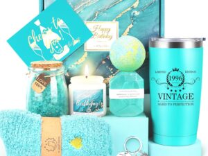 Geburtstags-Präsentkörbe – Geschenke zum 30. Geburtstag für Frauen, Geschenke zum 30. Geburtstag für sie, Jahrgang 1995, Geschenkkörbe zum 30. Geburtstag, einzigartige, coole Geschenkidee zum 30. Geburtstag für sie, Tochter