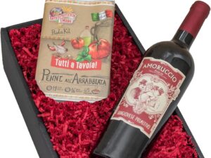 Wein-Präsentkörbe – Das Wine Guys Italy-Geschenkpaket für Kenner: Geschenkpaket mit Wein, Pasta und Gewürzen