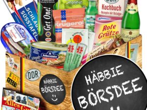 Wurst-Präsentkörbe – Häbbie Börsdee – Geschenke zum Geburtstag – Sonderangebote Ostpaket