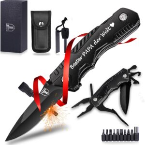 Father’s Day Gift for Dad, Multitool Knife, Birthday Gift for Men, Father, Stepdad, Gifts for Father’s Day, Unusual, Pocket Knife, Multifunction Pocket Tool for Outdoor, Camping, DIY