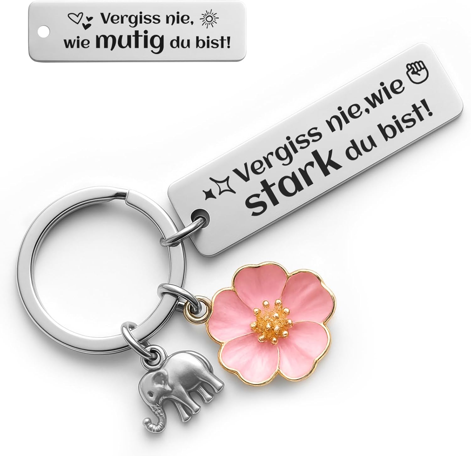 Gifts for Women Birthday Gift for Women Gift Keyring with Engraving Get Well Gifts Mum Sister Colleague Birthday Gift – Bild 7