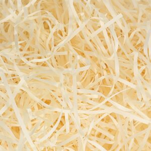 150 g filler gift, shredded paper for filling material, gift box, filling material for packages, festival gift decoration. (champagne)