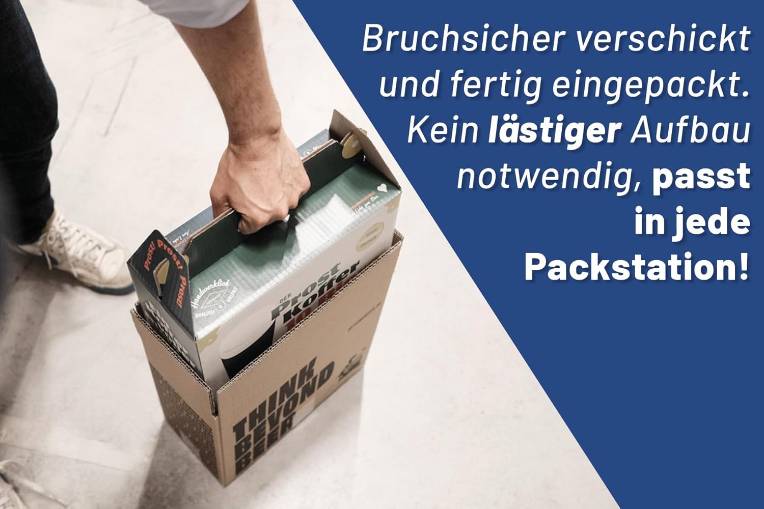 Cheers Suitcase - Premium Beer Gift Package - 10 x 330 ml Craft Beer Bottle - Beer Gift for Men - Tasting at Home, Men's Handbag, Birthday Gift for Men, Father's Day Gift – Bild 5