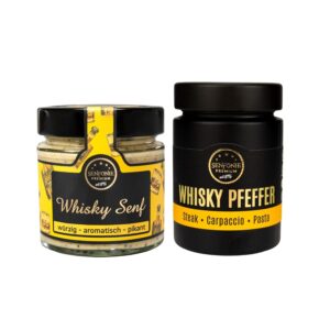 Whisky Set with Mustard & Pepper Premium