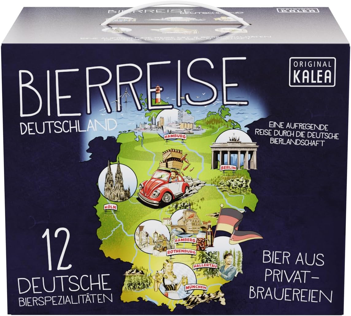 Kalea Tasting Set, 12 x 0.33 L Different Beers, Beer Tasting, Beer Gift for All Beer Lovers (Tasting Set in Jewellery Box, Tasting Set in Jewellery Box) – Bild 2