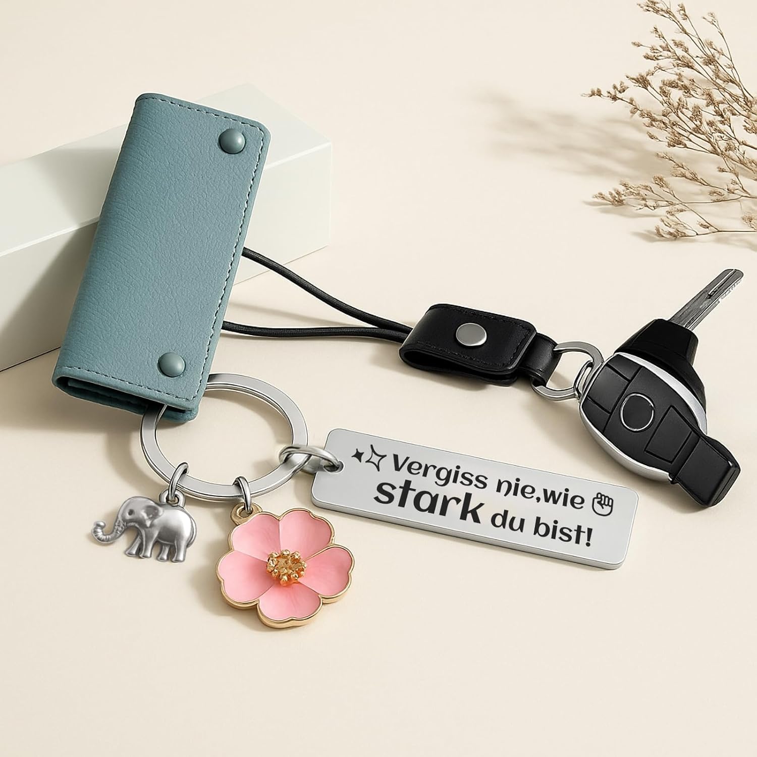 Gifts for Women Birthday Gift for Women Gift Keyring with Engraving Get Well Gifts Mum Sister Colleague Birthday Gift – Bild 6