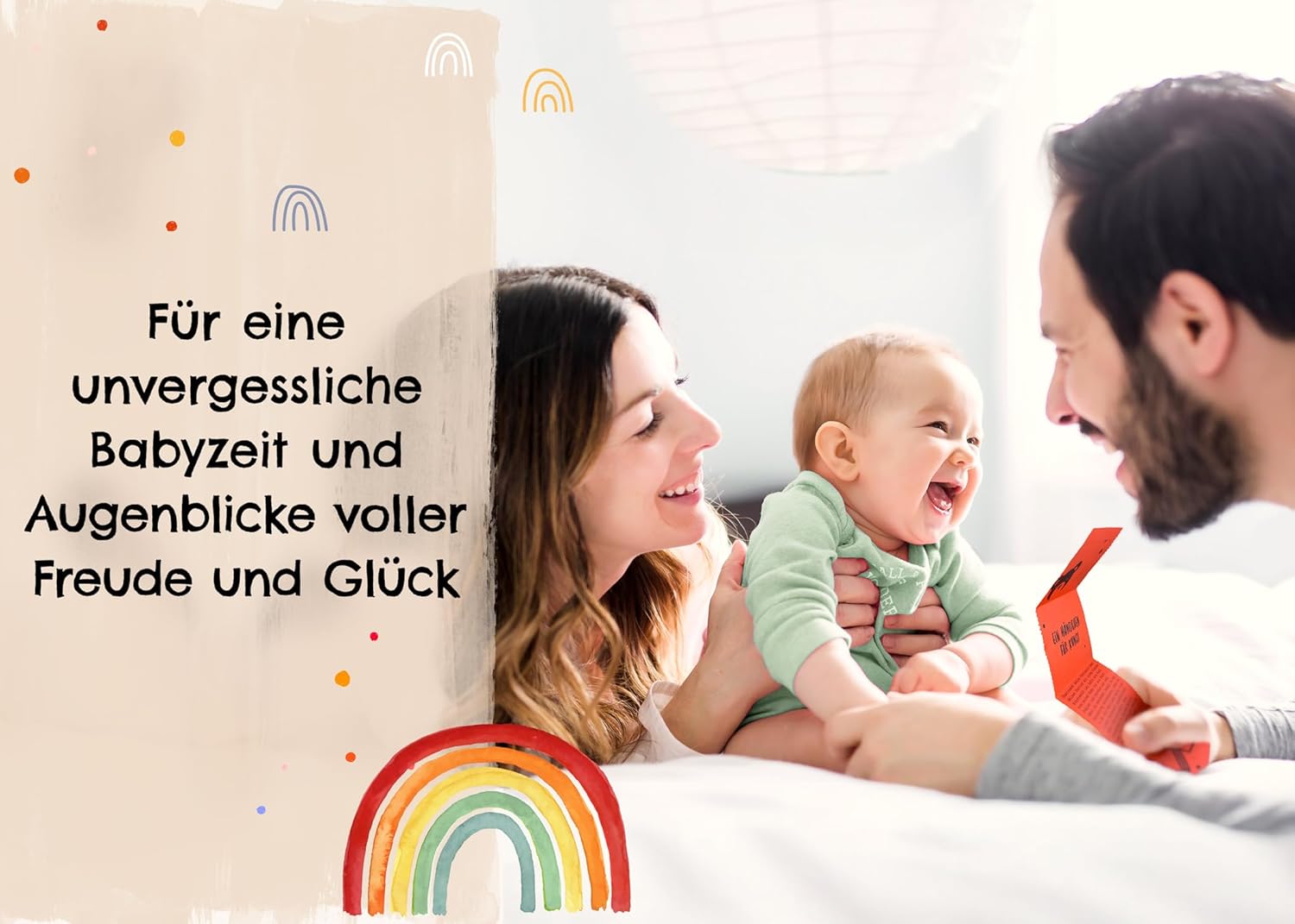 Losbox for Birth – The Birth Gift for Mum, Dad & Baby, 50 Lots with Wonderful Ideas for the First Year, Gift for Birth for Girls and Boys and Gift Idea for Expecting Parents – Bild 4
