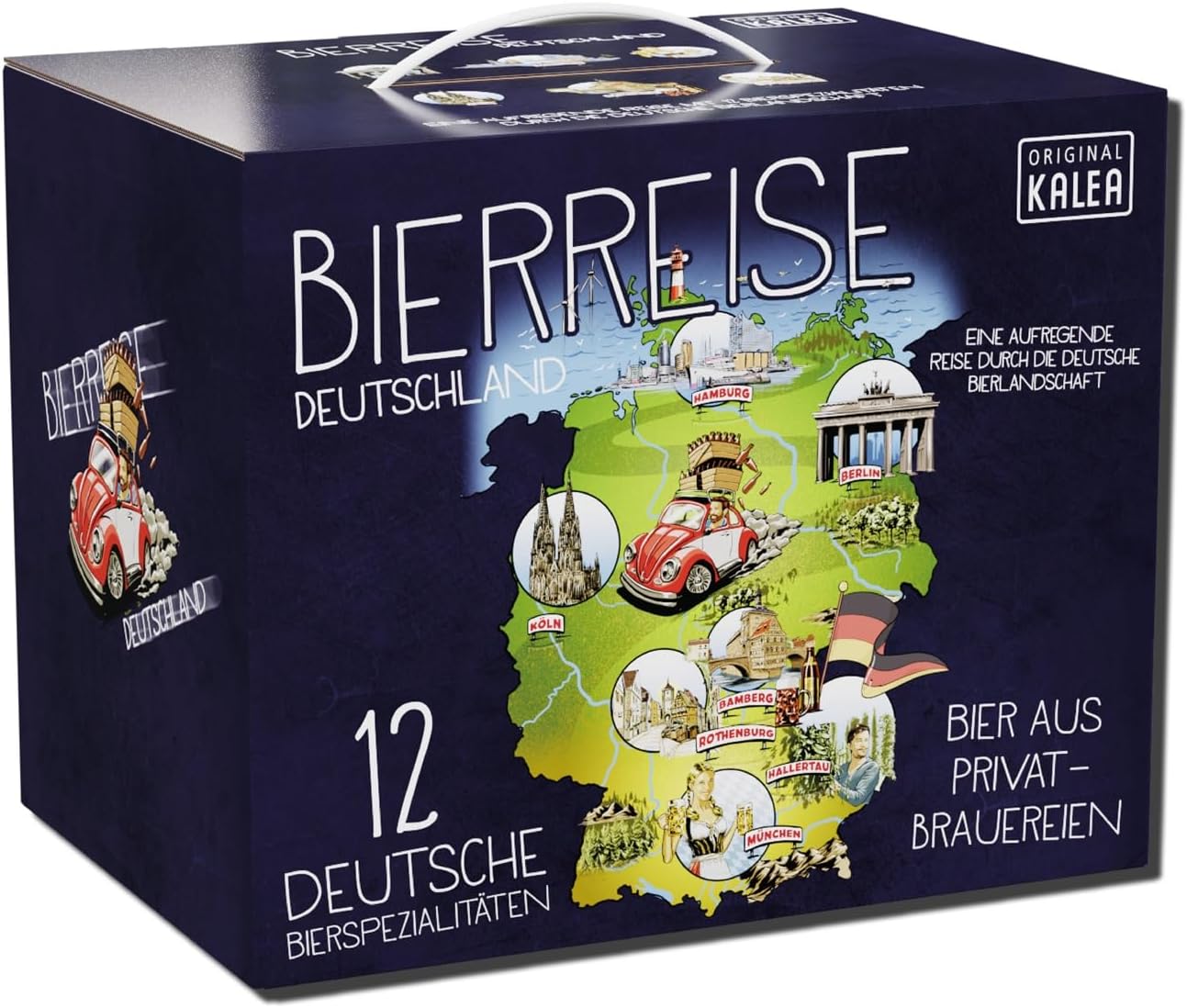 Kalea Tasting Set, 12 x 0.33 L Different Beers, Beer Tasting, Beer Gift for All Beer Lovers (Tasting Set in Jewellery Box, Tasting Set in Jewellery Box) – Bild 5