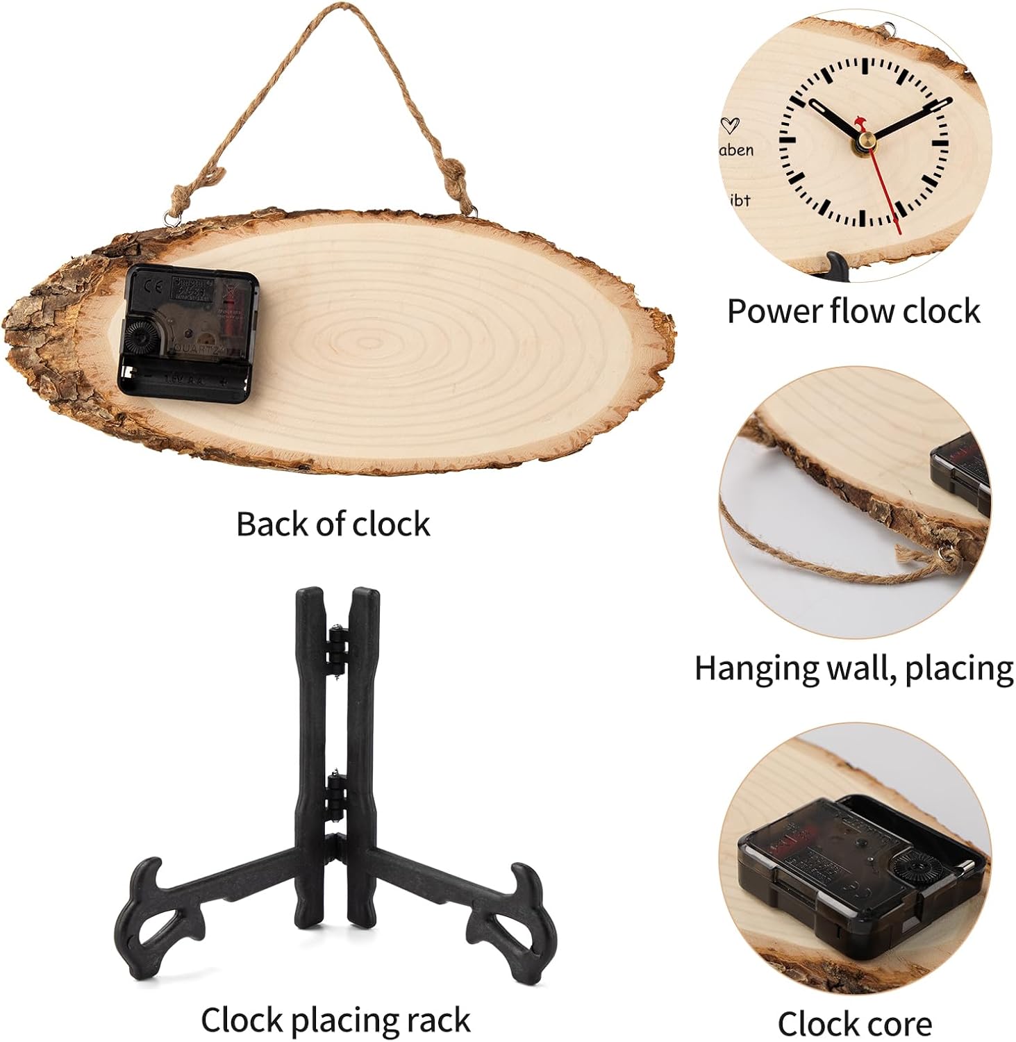 KAAYEE Father's Day Gift for Dad, Wooden Watch, Father's Day Gift, Dad Gift for Father's Day, Birthday, Valentine's Day, Birthday Gift, Easter Gift for Dad – Bild 7