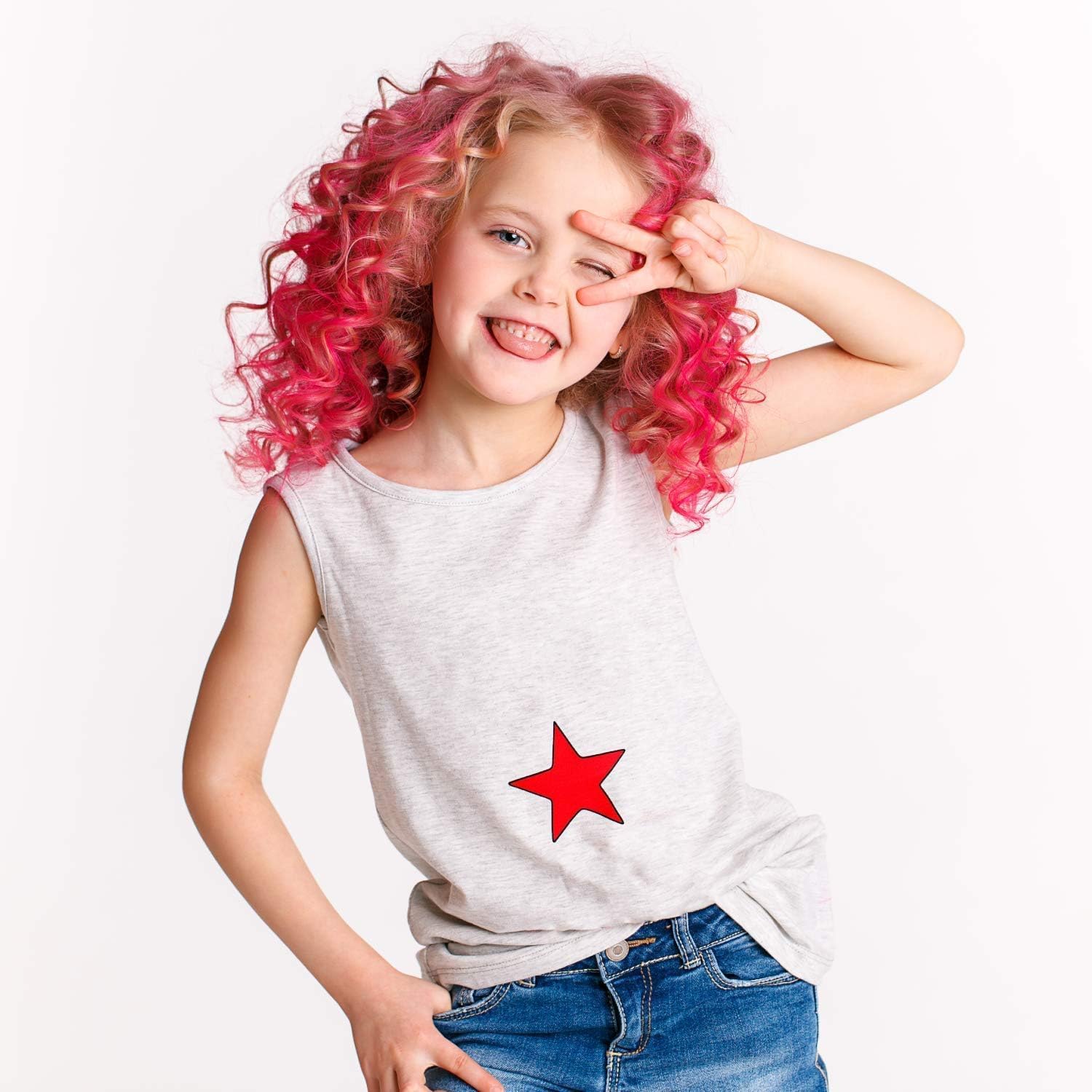 Desire Deluxe Hair Chalk Gifts for Girls, for Hair Dyeing Toy for Christmas, 10 Washable Hair Dye Pens for Fancy Dress, for Children Aged 3 4 5 6 7 8 9 11 Years – Bild 6