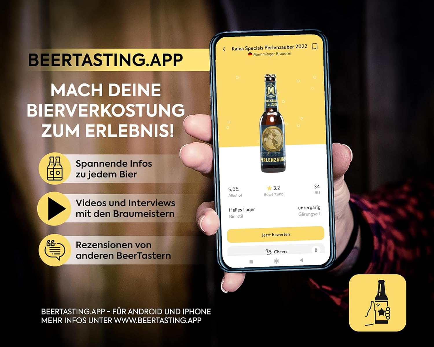 Kalea Tasting Set, 12 x 0.33 L Different Beers, Beer Tasting, Beer Gift for All Beer Lovers (Tasting Set in Jewellery Box, Tasting Set in Jewellery Box) – Bild 7