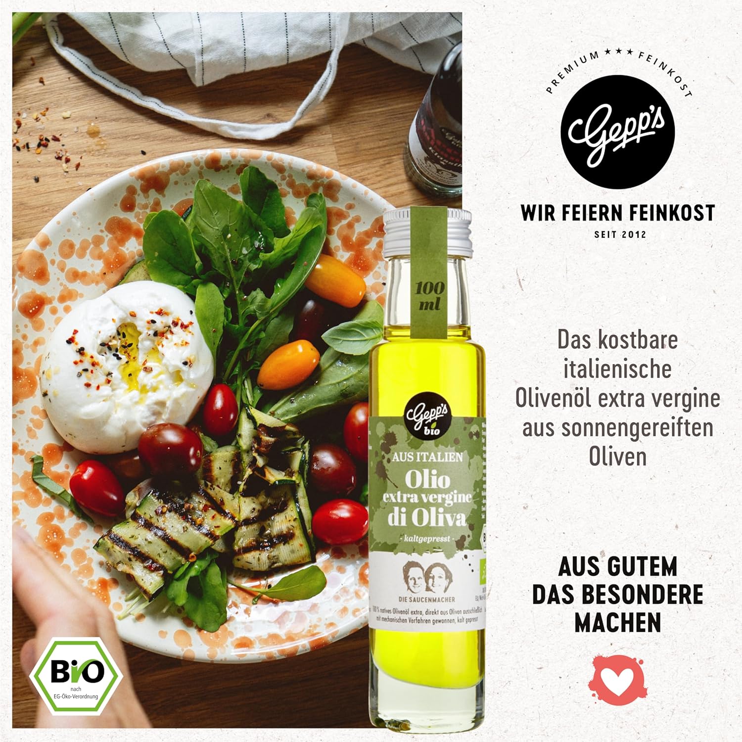 Gepp's Feinkost Wonder Bag – Better More Noodles than Worry I Gift Idea for Mother's Day with Delicacies such as Italian-Made Pasta, Pesto Lime, Organic Bruschetta Dip – Bild 6