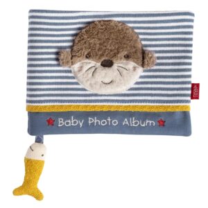 Fehn Otter Photo Album – Discover, Research, Feeling: Playfully Remember Faces and Learn Names with the Fabric Photo Album, for Babies and Toddlers from 0+ Months