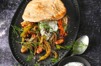 Gyros-Pita mit Zaziki