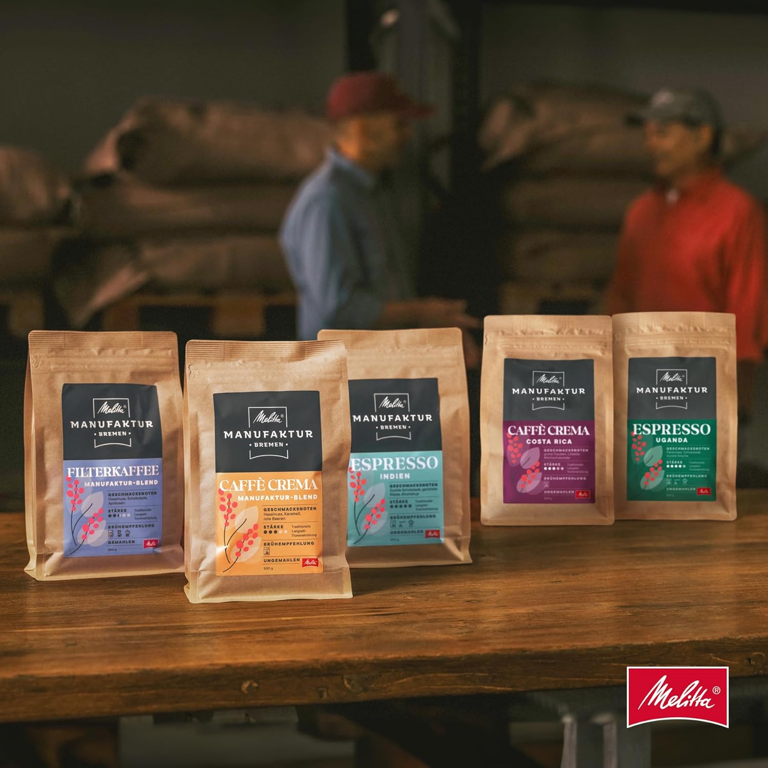 Melitta Manufacture Coffee Espresso Specialty Coffee, 500 g, Whole Coffee Beans, Unground, Single Origin Farm Coffee from Uganda, Roasted in Germany, Strength 4 – Bild 5