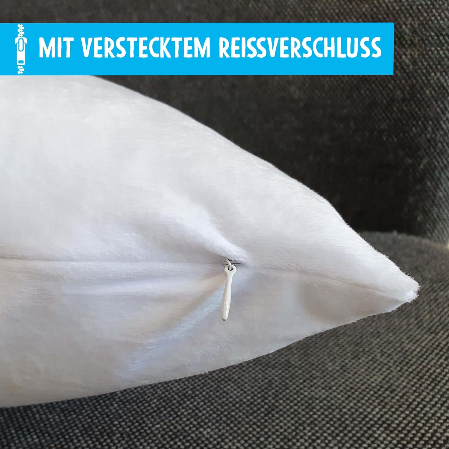 OWLBOOK Gifts for Mum | Raster du bist die Beste Mama | Fluffy 40 x 40 cm – Bild 4