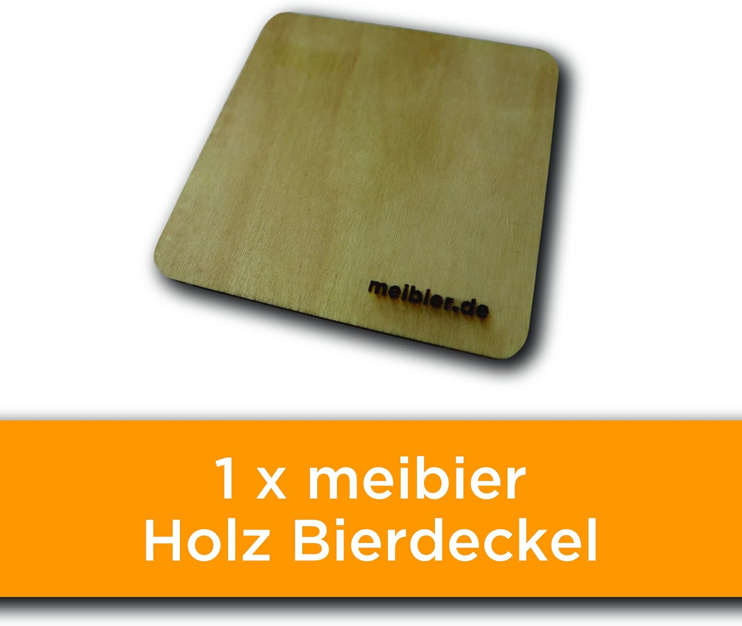 Meibier© Best of Franken Beer Box from Franken, 18 x 0.5 Litre Franconian Beer + Wooden Coaster + 3x Beer Felt, Great Beer Gift, Beer Box, Beer Pack – Bild 4