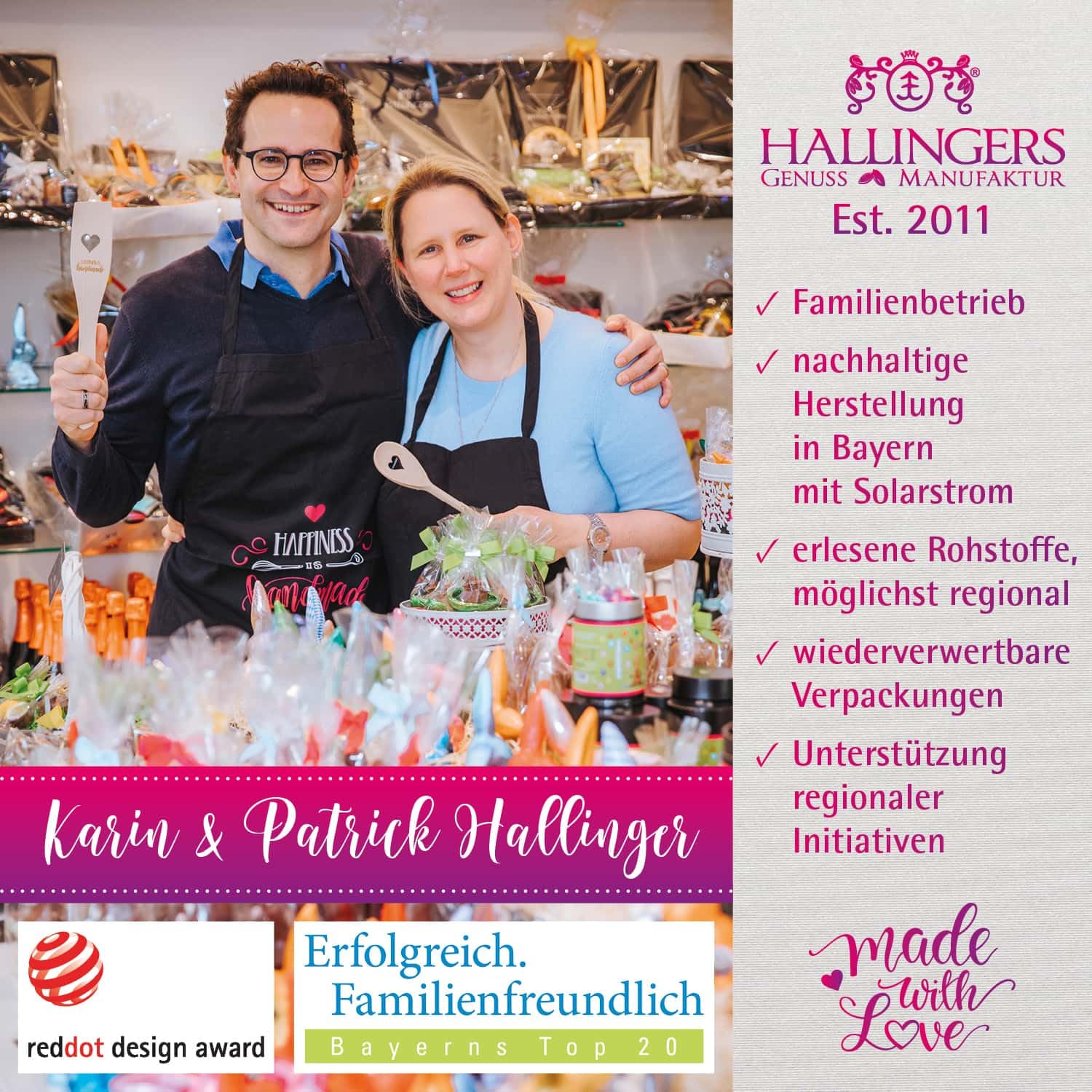 Hallingers Genuss Manufaktur Tea Gift Set - 5 Varieties Premium Loose Tea Tasting Set in Elegant Gift Box with Recipe Booklet "Fruit Basket", Gift Idea for Men and Women – Bild 9
