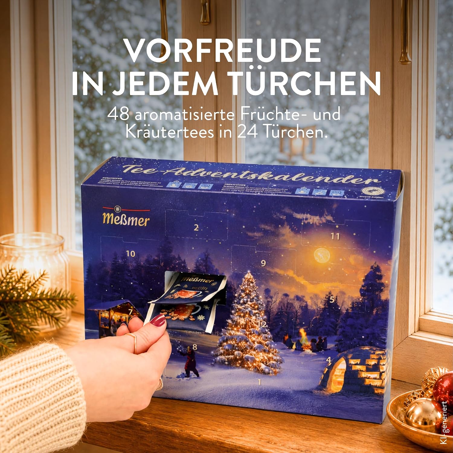 Meßmer Tea Advent Calendar 2026 - in Set with Winter Tea Cup – Bild 6