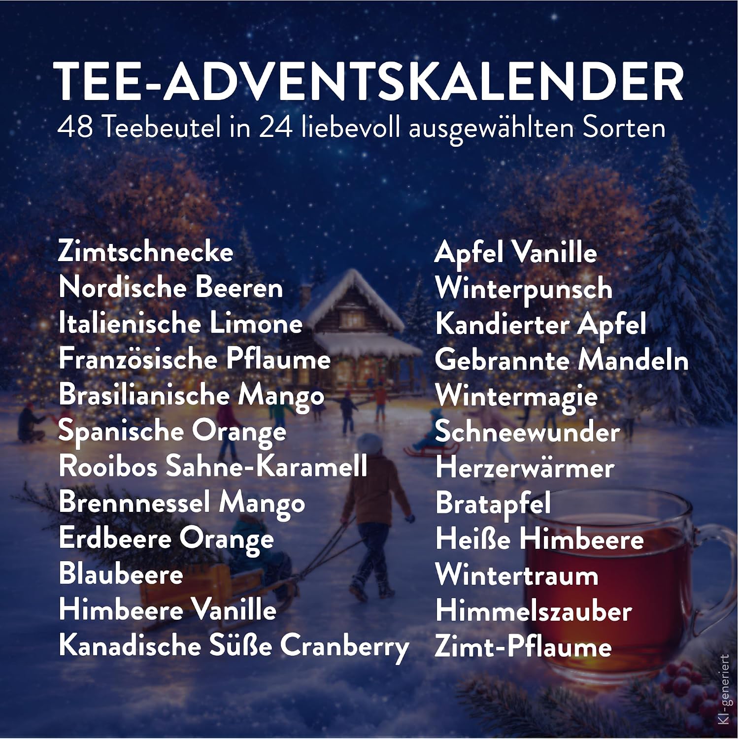 Meßmer Tea Advent Calendar 2026 - in Set with Winter Tea Cup – Bild 8