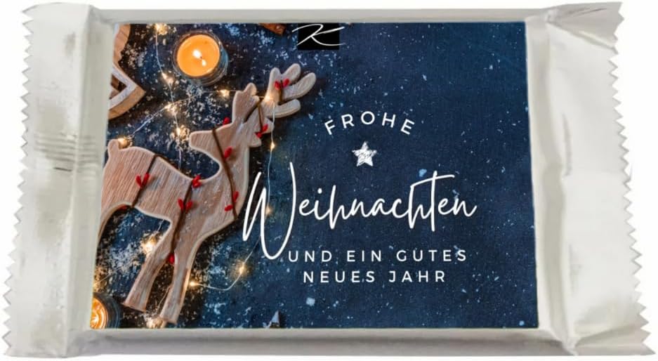 Lino Blue Gift Set - 3 Gift Boxes with Williams Christmas Pear Brandy, Mulled Must, Honey, Almonds, Stollen Confection & Confectionery - Enjoyment Worlds Kasberger Delicatessen Gift – Bild 7