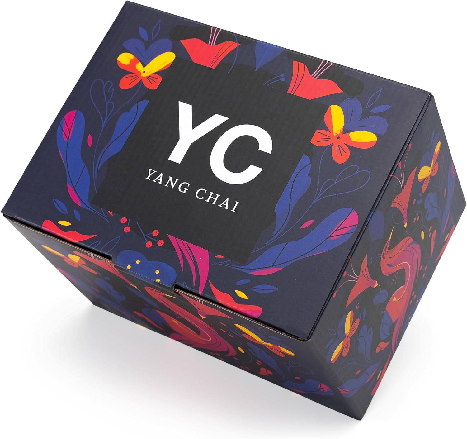 Yang Chai Jumbo Cup 900ml – Large Bone China Tea Cup – XXL Cup Gift Set with Coaster – Coffee Cup Giant Drinking Mug Giant Coffee Mug Jumbo Mug – YC Tranquility – Bild 6