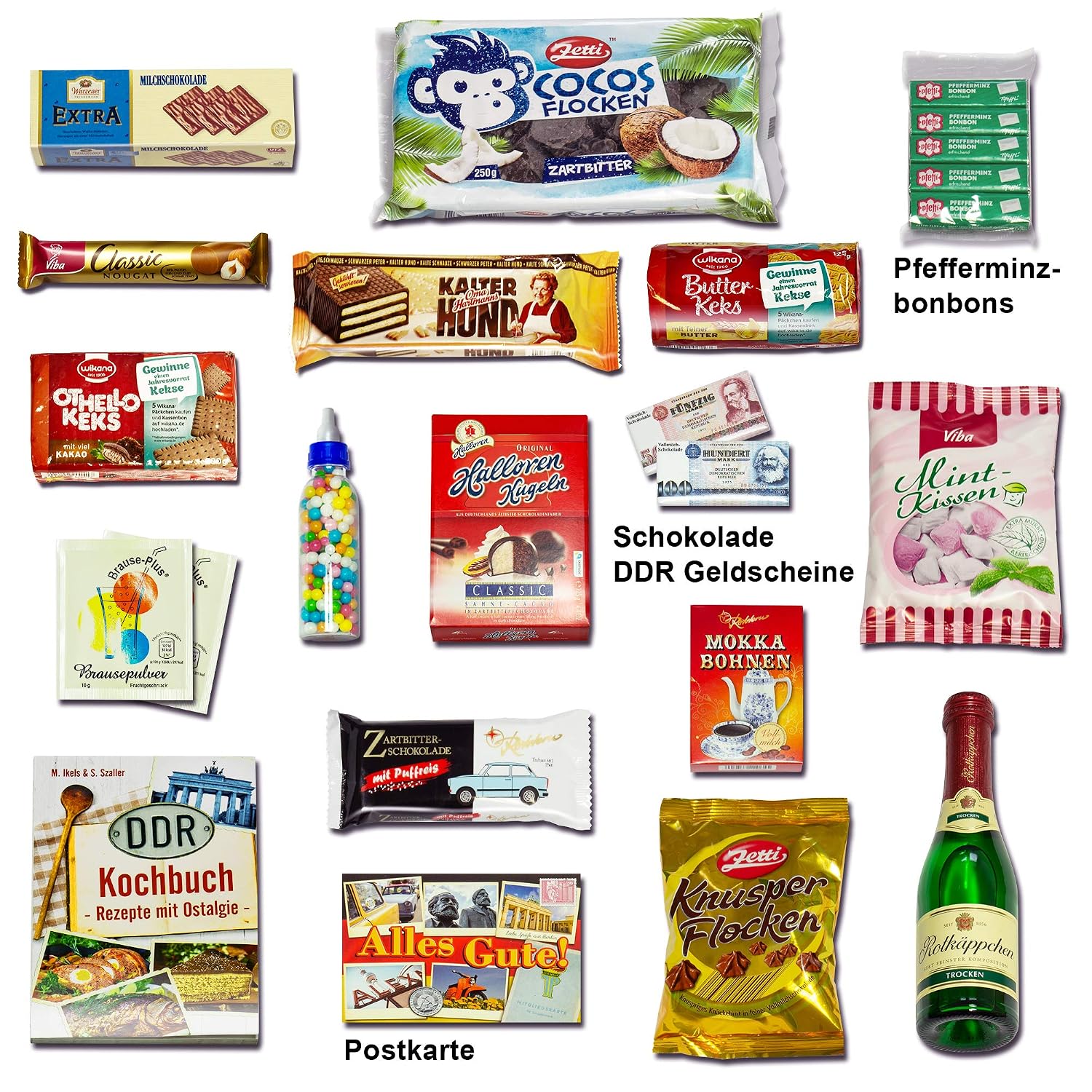 Wilkommen im Club 50 Birthday 50 Partner Gift Set DDR Sweet – Bild 5